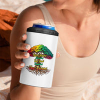Black History Month Quote 4 in 1 Can Cooler Tumbler Inspiring The Future Honoring The Past - Wonder Print Shop