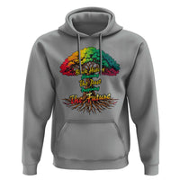 Black History Month Quote Hoodie Inspiring The Future Honoring The Past - Wonder Print Shop