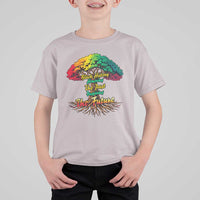 Black History Month Quote T Shirt For Kid Inspiring The Future Honoring The Past - Wonder Print Shop