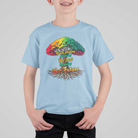 Black History Month Quote T Shirt For Kid Inspiring The Future Honoring The Past - Wonder Print Shop