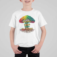 Black History Month Quote T Shirt For Kid Inspiring The Future Honoring The Past - Wonder Print Shop