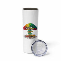 Black History Month Quote Skinny Tumbler Inspiring The Future Honoring The Past - Wonder Print Shop