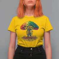 Black History Month Quote T Shirt For Women Inspiring The Future Honoring The Past - Wonder Print Shop