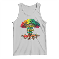 Black History Month Quote Tank Top Inspiring The Future Honoring The Past - Wonder Print Shop