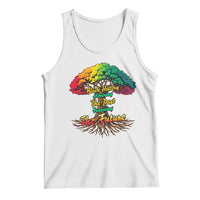 Black History Month Quote Tank Top Inspiring The Future Honoring The Past - Wonder Print Shop