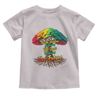 Black History Month Quote Toddler T Shirt Inspiring The Future Honoring The Past - Wonder Print Shop
