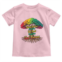 Black History Month Quote Toddler T Shirt Inspiring The Future Honoring The Past - Wonder Print Shop