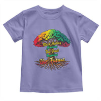 Black History Month Quote Toddler T Shirt Inspiring The Future Honoring The Past - Wonder Print Shop