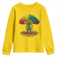 Black History Month Quote Youth Sweatshirt Inspiring The Future Honoring The Past - Wonder Print Shop