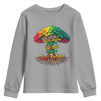 Black History Month Quote Youth Sweatshirt Inspiring The Future Honoring The Past - Wonder Print Shop