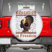 Education Is Freedom Spare Tire Cover Black History Women Teacher Gift - Wonder Print Shop