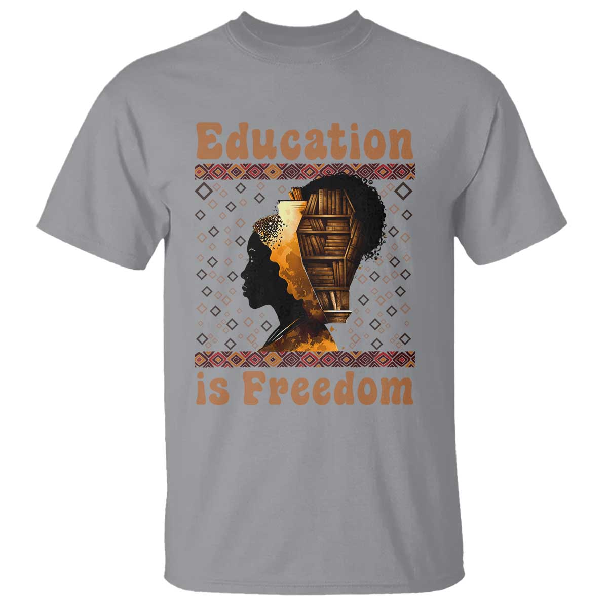 Education Is Freedom T Shirt Black History Women Teacher Gift - Wonder Print Shop