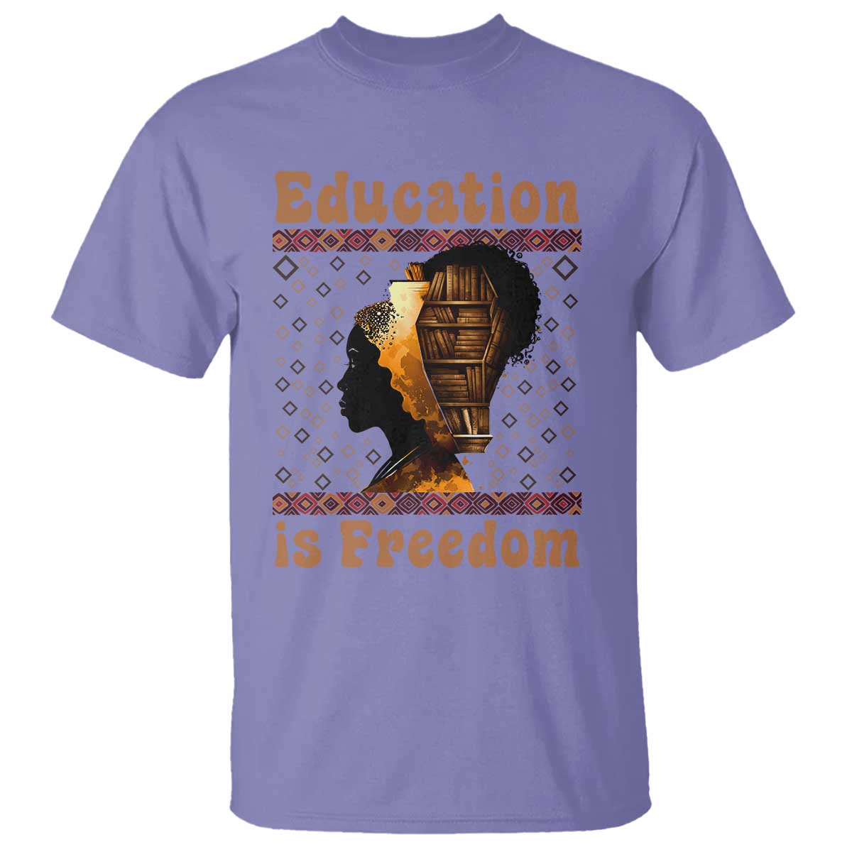 Education Is Freedom T Shirt Black History Women Teacher Gift - Wonder Print Shop