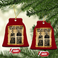 What We Learn From Black History Ceramic Ornament Vintage African American Leaders - Wonder Print Shop