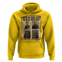 What We Learn From Black History Hoodie Vintage African American Leaders - Wonder Print Shop