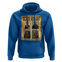What We Learn From Black History Hoodie Vintage African American Leaders - Wonder Print Shop