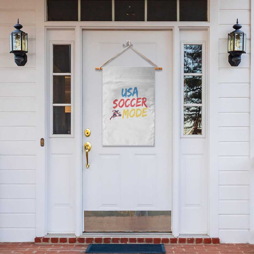 USA Soccer Mode Garden Flag United States Team Pride