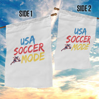 USA Soccer Mode Garden Flag United States Team Pride