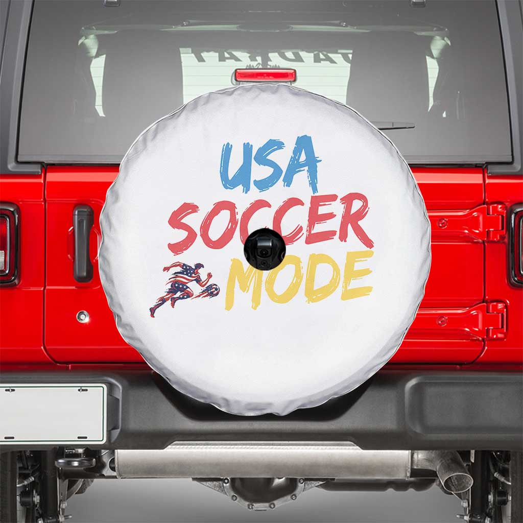 USA Soccer Mode Spare Tire Cover United States Team Pride