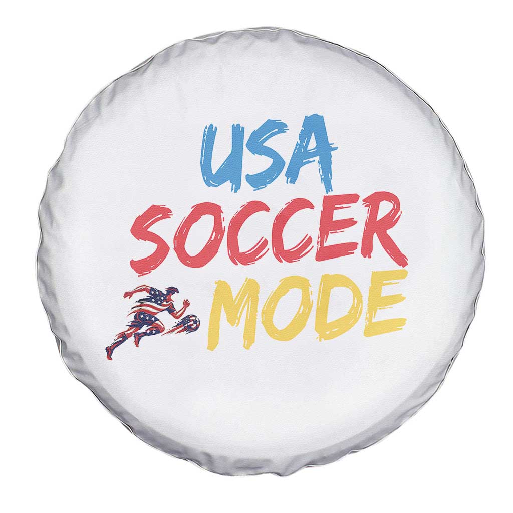 USA Soccer Mode Spare Tire Cover United States Team Pride