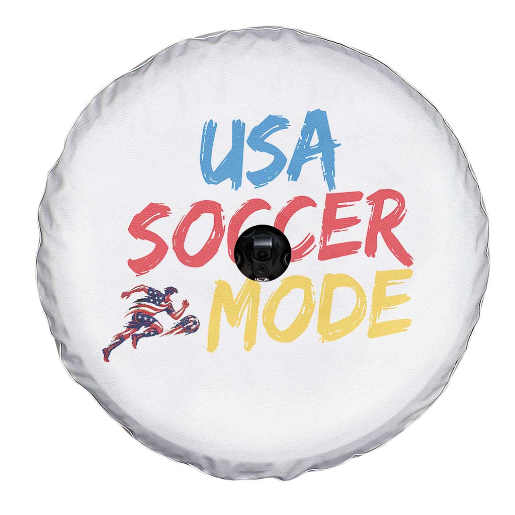 USA Soccer Mode Spare Tire Cover United States Team Pride