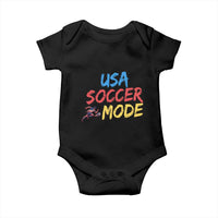 USA Soccer Mode Baby Onesie United States Team Pride