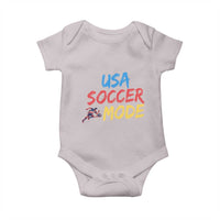 USA Soccer Mode Baby Onesie United States Team Pride