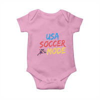 USA Soccer Mode Baby Onesie United States Team Pride
