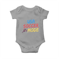 USA Soccer Mode Baby Onesie United States Team Pride