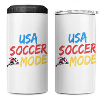 USA Soccer Mode 4 in 1 Can Cooler Tumbler United States Team Pride