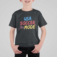 USA Soccer Mode T Shirt For Kid United States Team Pride