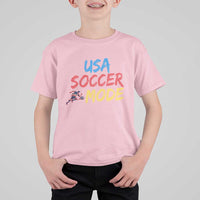 USA Soccer Mode T Shirt For Kid United States Team Pride