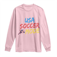 USA Soccer Mode Long Sleeve Shirt United States Team Pride