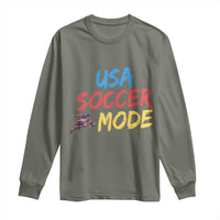 USA Soccer Mode Long Sleeve Shirt United States Team Pride