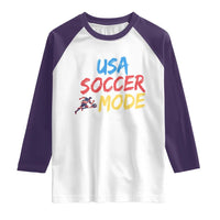 USA Soccer Mode Raglan Shirt United States Team Pride