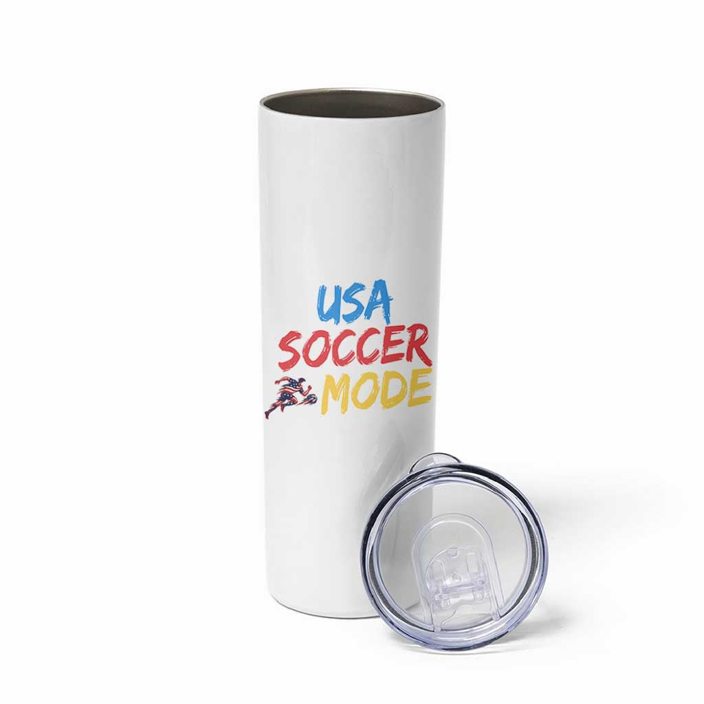 USA Soccer Mode Skinny Tumbler United States Team Pride