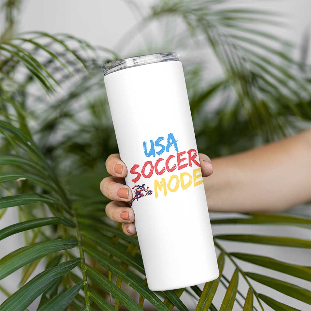 USA Soccer Mode Skinny Tumbler United States Team Pride
