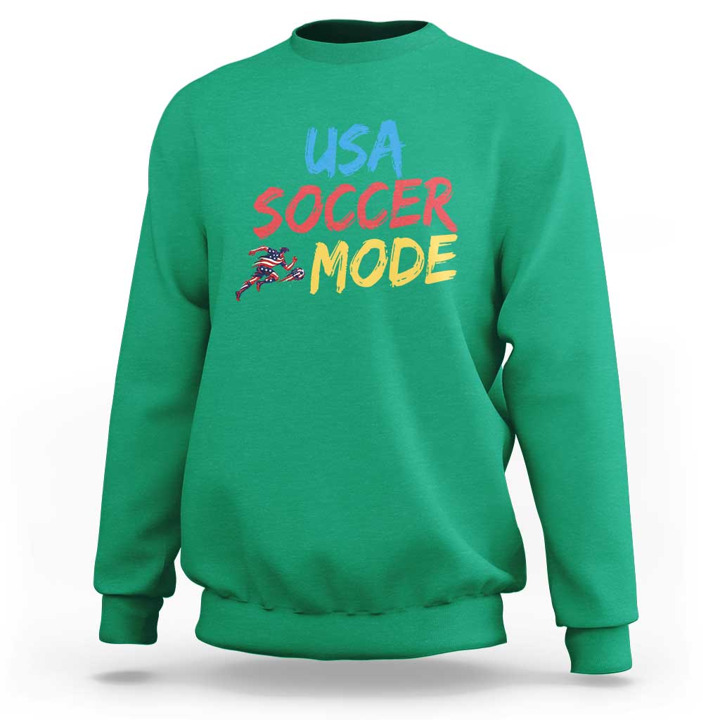 USA Soccer Mode Sweatshirt United States Team Pride