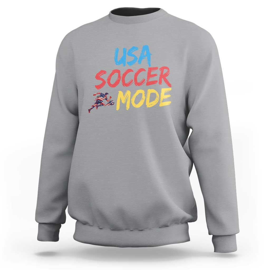 USA Soccer Mode Sweatshirt United States Team Pride