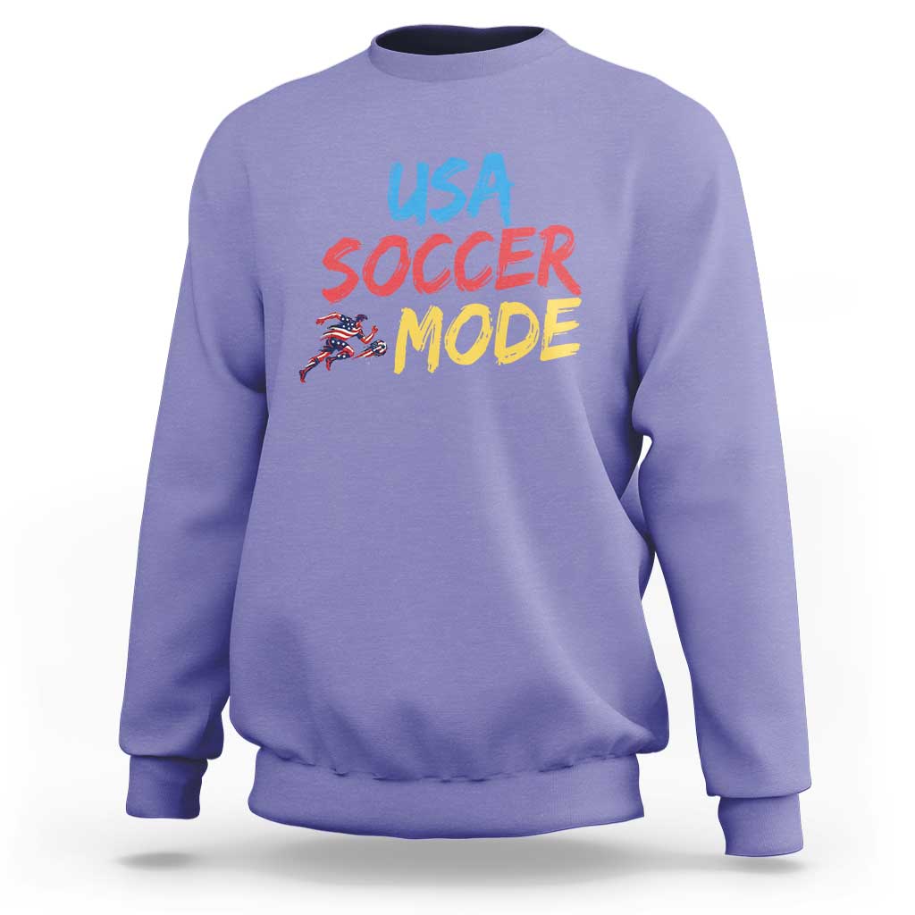 USA Soccer Mode Sweatshirt United States Team Pride