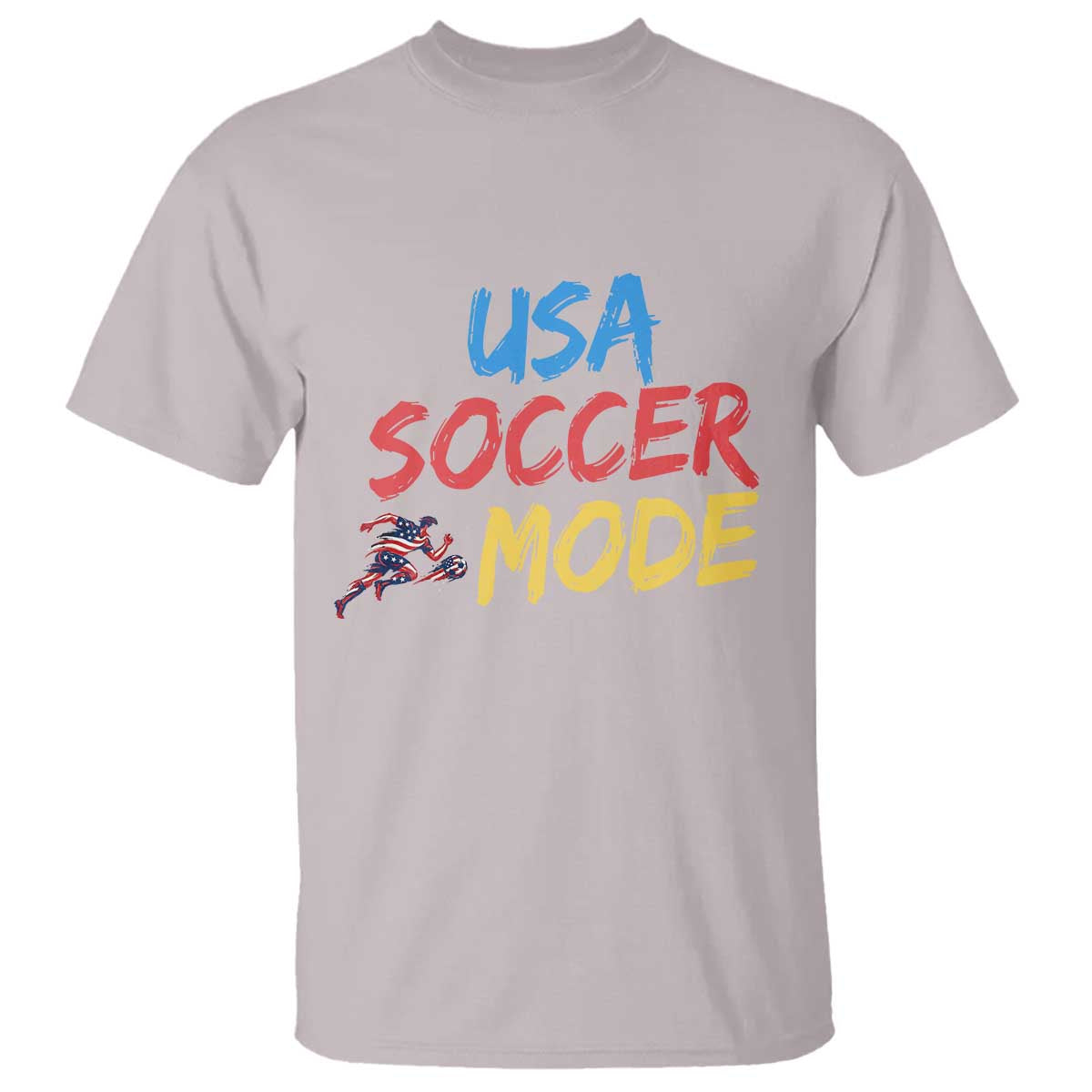 USA Soccer Mode T Shirt United States Team Pride