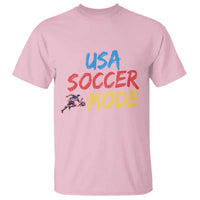USA Soccer Mode T Shirt United States Team Pride