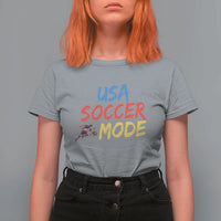 USA Soccer Mode T Shirt For Women United States Team Pride