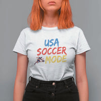 USA Soccer Mode T Shirt For Women United States Team Pride