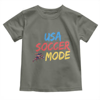 USA Soccer Mode Toddler T Shirt United States Team Pride