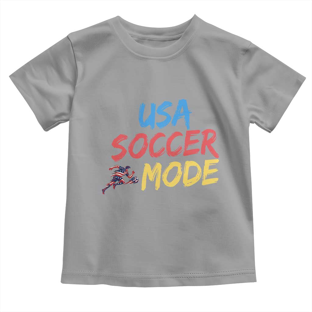 USA Soccer Mode Toddler T Shirt United States Team Pride