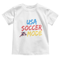 USA Soccer Mode Toddler T Shirt United States Team Pride