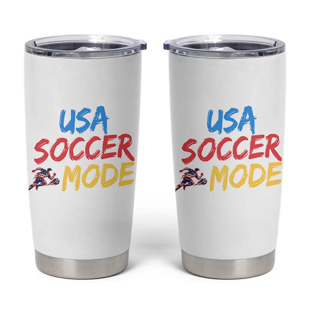 USA Soccer Mode Tumbler Cup United States Team Pride
