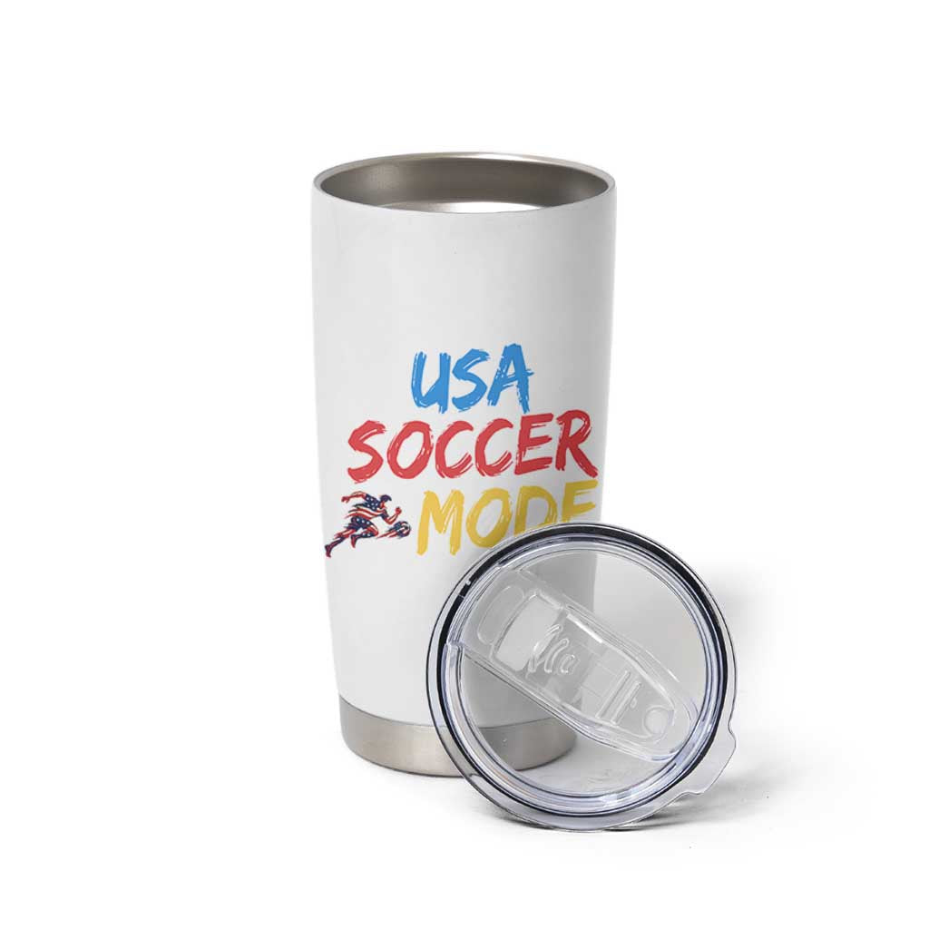 USA Soccer Mode Tumbler Cup United States Team Pride