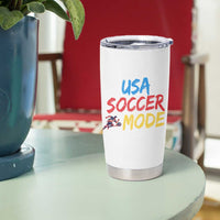 USA Soccer Mode Tumbler Cup United States Team Pride